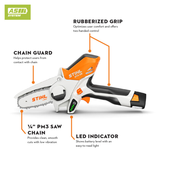 Детальний знімок Акумуляторний гілкоріз GTA26 Set STIHL від офіційного дилера