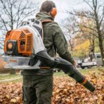 Повітродувний заплічний пристрій повітродув ранцевий BR800C-E STIHL (42830111606) у робочому поло...