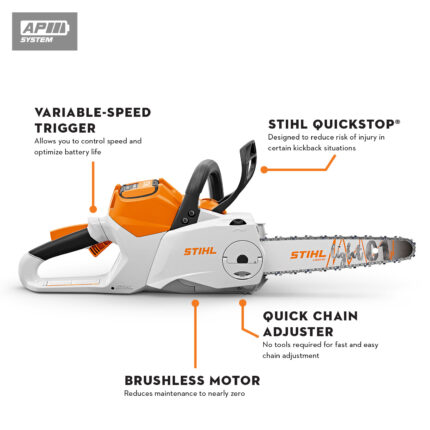 Детальний знімок Акумуляторна пила MSA160.0 C-B 30см STIHL від офіційного дилера