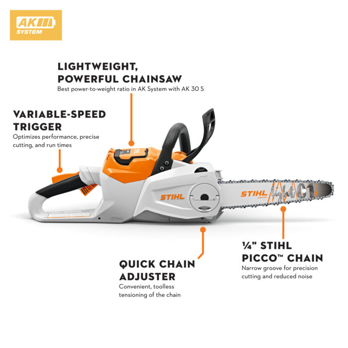 Акумуляторна пила MSA80.0 C-B 1/4"P STIHL (MA040115844) - Зображення 2