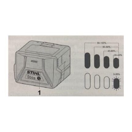 Детальний знімок Акумуляторна батарея AK10 STIHL від офіційного дилера