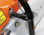 Повітродув заплічний бензиновий повітродувний пристрій BR430 STIHL (42440111620) у робочому полож...