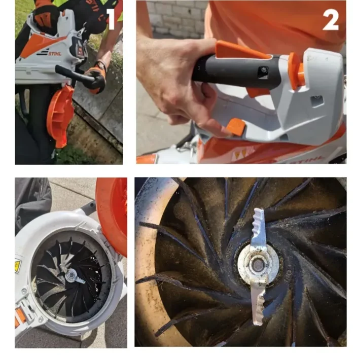 Всмоктуючий подрібнювач акумуляторний SHA56 STIHL (SA020117104) - Зображення 9