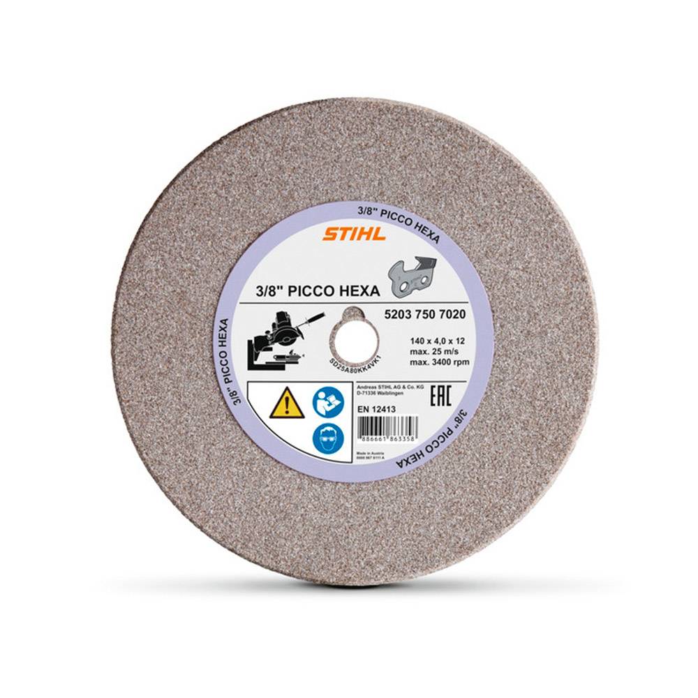 Диск для заточування ланцюгів HEXA 3/8“ Picco STIHL (52037507020) Диск для заточування ланцюгів HEXA 3/8“ Picco STIHL (52037507020)